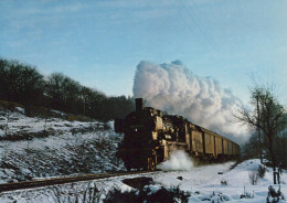 TRAIN RAILWAY Transport Vintage Postcard CPSM #PAA984.GB - Trains