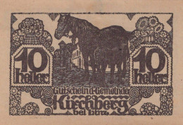 10 HELLER 1920 Stadt KIRCHBERG BEI LINZ Oberösterreich Österreich Notgeld #PI353 - [11] Local Banknote Issues