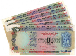 India Agriculture Issue 100Rs Manmohan Singh, Tractor,Electricity,Dam, 1v Banknote (**) Inde Indien - India