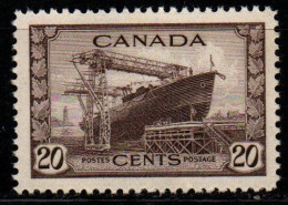 Kanada Canada 1942 - Mi.Nr. 227 A - Postfrisch MNH - Schiffe Ships Schiffbau - Neufs