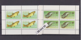 1987   Fauna Fishes  Mi- 3096/3097/KB-MNH  Germany / GDR - Peces