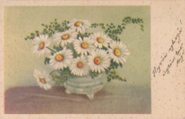 FLOWERS Vintage Postcard CPA #PKE717.GB - Flowers