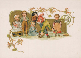 CHILDREN CHILDREN Scene S Landscapes Vintage Postcard CPSM #PBU521.GB - Scene & Paesaggi