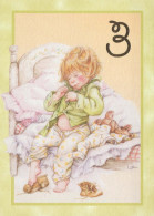 HAPPY BIRTHDAY 3 Year Old BOY CHILDREN Vintage Postal CPSM #PBT904.GB - Anniversaire