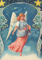 ANGEL Christmas Vintage Postcard CPSM #PBP456.GB - Angels