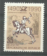 Germany, Democratic Republic (DDR) 1990 Mi 3299 MNH  (ZE5 DDR3299) - Hoftiere
