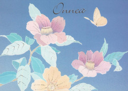 FLORES Vintage Tarjeta Postal CPSM #PAR654.ES - Blumen