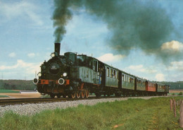 TREN TRANSPORTE Ferroviario Vintage Tarjeta Postal CPSM #PAA859.ES - Trains