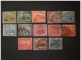 STAMPS GERMANY SAARGEBIET 1922 Landscapes - Usados