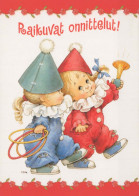 ENFANTS HUMOUR Vintage Carte Postale CPSM #PBV200.FR - Humorvolle Karten