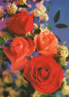 FLOWERS Vintage Ansichtskarte Postkarte CPSM #PAS558.DE - Blumen