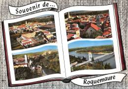 Roquemaure Souvenir Livre Ouvert Multivues La Pie Lapie - Roquemaure