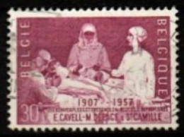 BELGIQUE      -    1957  .   Ecoles  D' Infirmières        -      Oblitéré - Geneeskunde