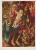 Virgen María Virgen Niño JESÚS Religión Vintage Tarjeta Postal CPSM #PBQ165.ES - Maagd Maria En Madonnas