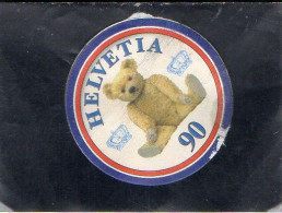 2002 Svizzera - Pelouche D'orso - Usados