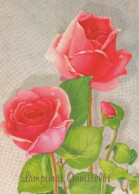 FIORI Vintage Cartolina CPSM #PAS138.IT - Flowers