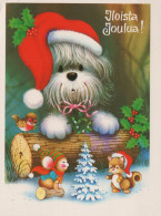 CANE Animale Vintage Cartolina CPSM #PAN598.IT - Chiens