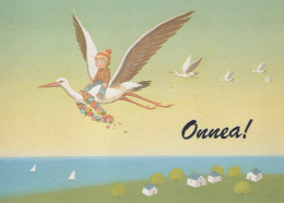 UCCELLO Animale Vintage Cartolina CPSM #PAN280.IT - Oiseaux