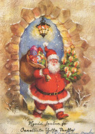 BABBO NATALE Natale Vintage Cartolina CPSM #PAK821.IT - Santa Claus