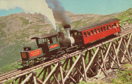 TRENO TRASPORTO FERROVIARIO Vintage Cartolina CPSMF #PAA598.IT - Trains