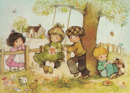 KINDER KINDER Szene S Landschafts Vintage Ansichtskarte Postkarte CPSM #PBU524.DE - Scene & Paesaggi