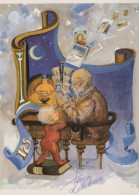 Neujahr Weihnachten KINDER Vintage Ansichtskarte Postkarte CPSM #PBM244.DE - Año Nuevo