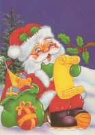WEIHNACHTSMANN SANTA CLAUS Neujahr Weihnachten Vintage Ansichtskarte Postkarte CPSM #PBL474.DE - Santa Claus