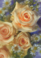 FIORI Vintage Cartolina CPSM #PBZ425.IT - Fleurs