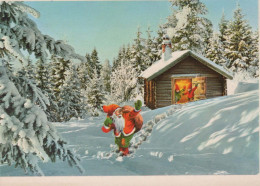 Buon Anno Natale GNOME Vintage Cartolina CPSM #PBB034.IT - Neujahr