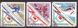 Soviet Union USSR 3193 T/m 3195 Zf Used (1966) - Oblitérés