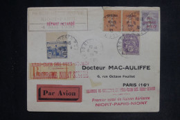 FRANCE - Enveloppe Du 1er Vol Niort / Paris / Niort En 1930 - L 152555 - 1927-1959 Briefe & Dokumente