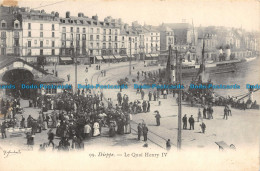 R127846 Dieppe. Le Quai Henri IV. No 99. B. Hopkins - World