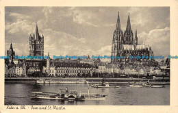 R128911 Koln A. Rh. Dom Und St. Martin. 1952 - World