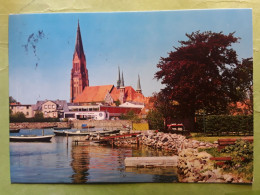 SCHLESWIG An Der Schlei , Dom Und Hafen Volkswagen Garage , 1981 , TB - Schleswig