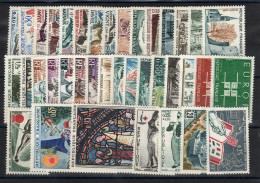 Année Complete 1963 N** MNH Luxe , YV 1638 à 1403 , 38 Timbres , Cote 34 Euros - 1960-1969