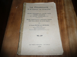 BRETAGNE COTES DU NORD D'ARMOR VICOMTE FROTIER DE LA MESSELIERE LE POUDOUVRE ET LE CANTON DE DINAN EST 1949 - Bretagne