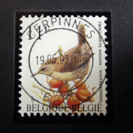 Belgie Belgique - 1992 - OPB/COB N° 2449 (1 ) A. Buzin - Vogels - Oiseaux - Birds - Winterkoninkje - Obl. Gerpinnes - 1985-.. Vögel (Buzin)