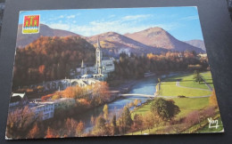 Lourdes - Nos Belles Pyrénées - La Basilique Et Le Gave De Pau - Editions P. Chambon, Lourdes - Lourdes