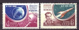 Soviet Union USSR 2521 & 2522 Used (1961) - Gebruikt