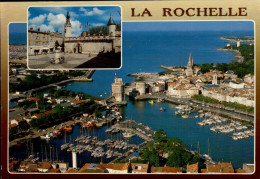 LA ROCHELLE     ( CHARENTE MARITIME )    VUE GENERALE DU PORT ET DE L ' HOTEL DE VILLE - La Rochelle