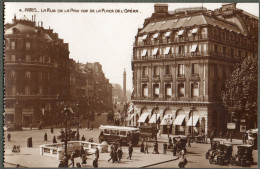 75 + La Rue De La Paix Vue Prise De La Place De L'Opéra - Distrito: 01