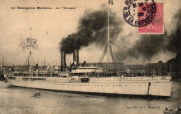 Paquebot "Tourane" Messageries Maritimes - Steamers