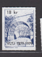 Denemarken Spoorwegzegel Cat.DFBK Lijn: VLTJ Vemb Lemvig Thyboron Jernbane 78b - Autres & Non Classés