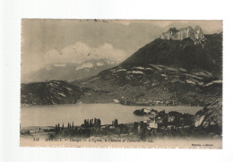 CPA - 74 - Annecy - Duingt - L'Eglise, Le Château Et Talloires - Circulée En 1912 - Annecy