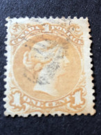 CANADA   SG 56  1c Orange Yellow  FU - Used Stamps