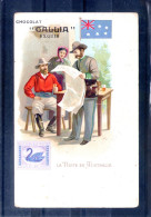 La Poste En Australie. Chocolat Gallia Exquis - Briefmarken (Abbildungen)