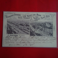 ROYAT LES BAINS HOTEL TERMINUS LITHOGRAPHIE - Royat