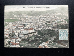 CPA PUY DE DOME / THIERS / PANORAMA / 1905 / POUR ARGENTON SUR CREUSE - Thiers