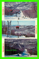 SUTTON, QUÉBEC - MONT SUTTON EN HIVER - TELE-SIEGE II, III, IV - 6 MULTIVUES - TRAVEL IN 1971 - GAUDET PRINTING - - Altri & Non Classificati