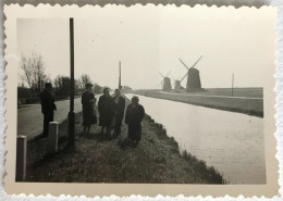 Photo Ancienne - Snapshot - Moulin à Vent - HOLLANDE - PAYS BAS - Windmill - Plaatsen